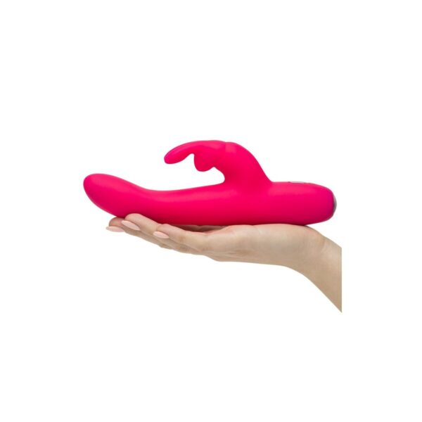 Slimline Curve Wibrator Króliczek Happy Rabbit 05855 Różowy - obrazek 4