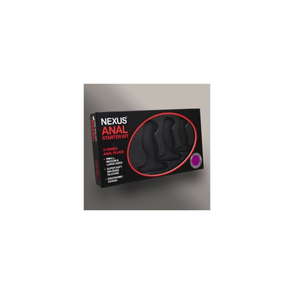 zestaw do seksu analnego dla początkujących Nexus AS001 Czarny - obrazek 5