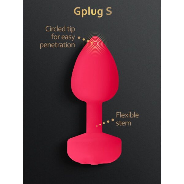 Gplug korek analny mały jaskraworóżowy Fun Toys 10165 - obrazek 4