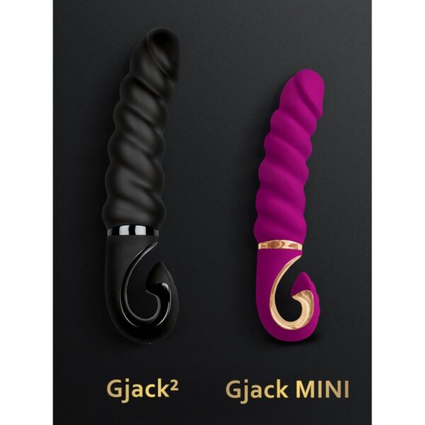 Klasyczny wibrator Gvibe Gjack Fioletowy - obrazek 6