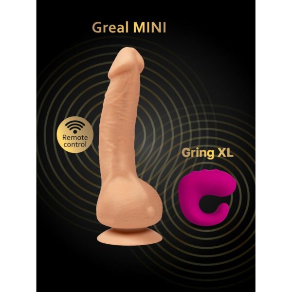 Dildo Gvibe Greal Mini Naturalny - obrazek 5