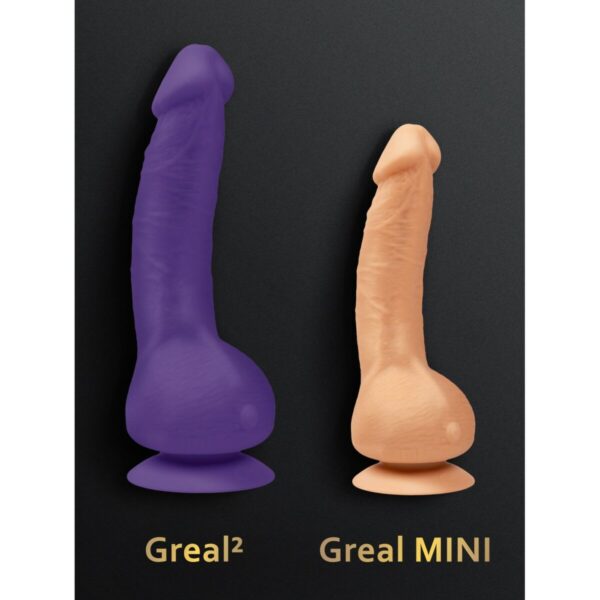 Dildo Gvibe Greal Mini Naturalny - obrazek 7