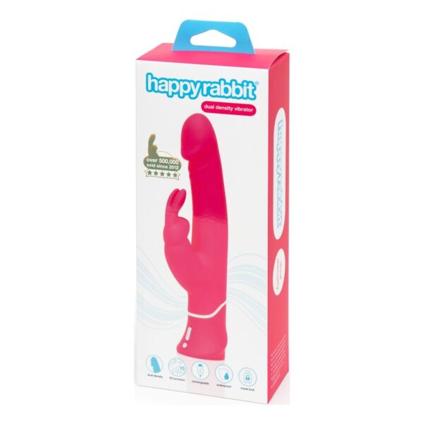 Wibrator Happy Rabbit Różowy - obrazek 3