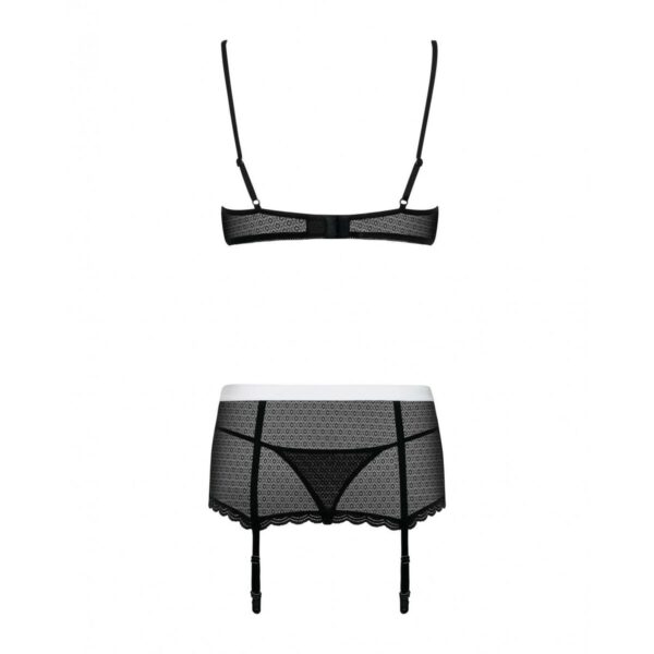 Zestaw koronkowej bielizny Obsessive MAIDME L/XL - obrazek 7