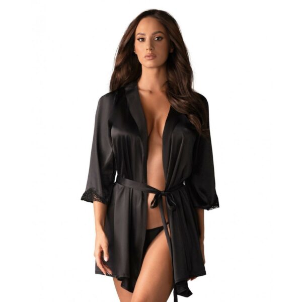 szata Obsessive 10574 Czarny S/M - obrazek 2