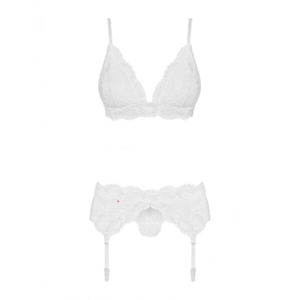 Zestaw koronkowej bielizny Obsessive 810-SEG-2 L/XL - obrazek 4