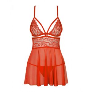 Babydoll Obsessive Czerwony XXL/XXXL