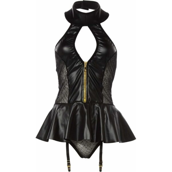 Corset Obsessive D605 Czarny S/M