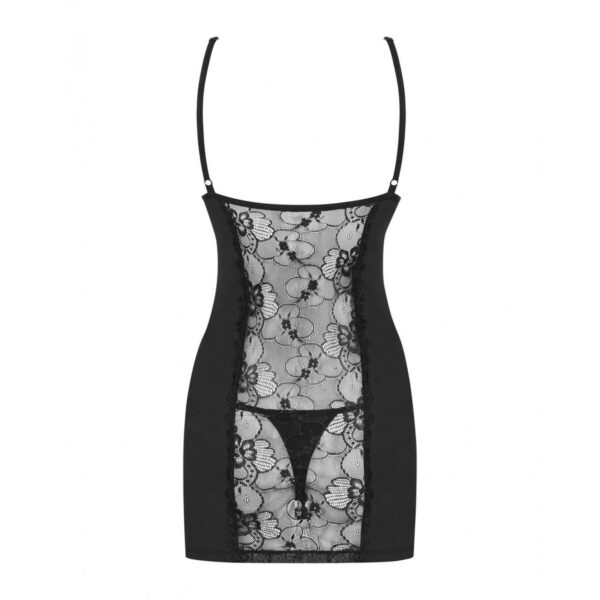 Babydoll Obsessive Czarny L/XL - obrazek 3