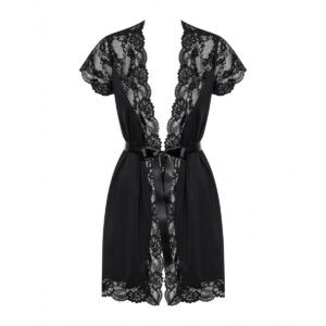 szata Obsessive PEIGNOIR Czarny L/XL