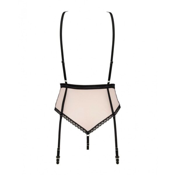 Koronkowe Body Obsessive Lilines S/M - obrazek 5