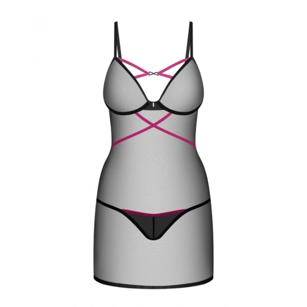 Koszulka i stringi 5 Obsessive 20 15 XL/XXL - obrazek 4