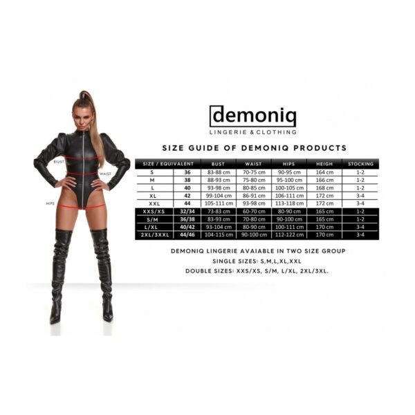 Sukienka Demoniq Czarny L - obrazek 7