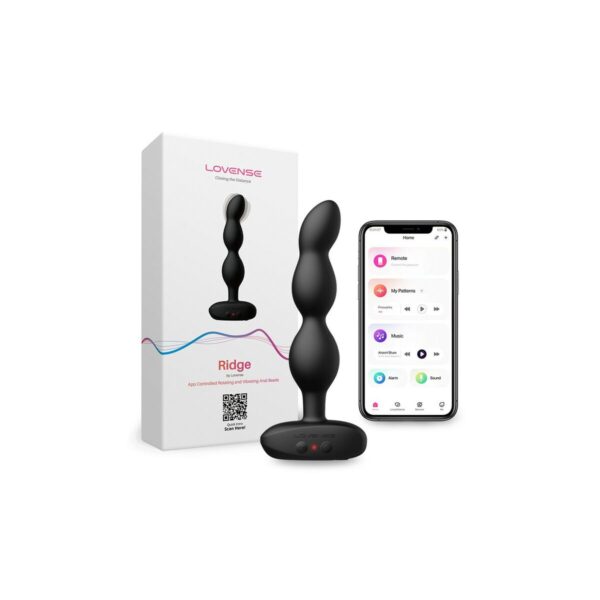 Wibrator analny Lovense Czarny - obrazek 2