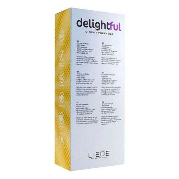 Wibrator Liebe Delightful 15 cm Ø 3,4 cm Fiolet - obrazek 2