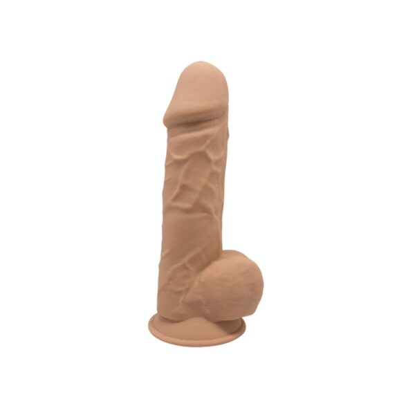 Realistyczne dildo Silexd Caramel Beżowy