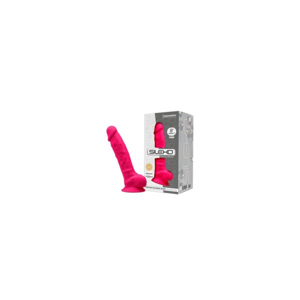 Dildo Silexd Różowy - obrazek 2