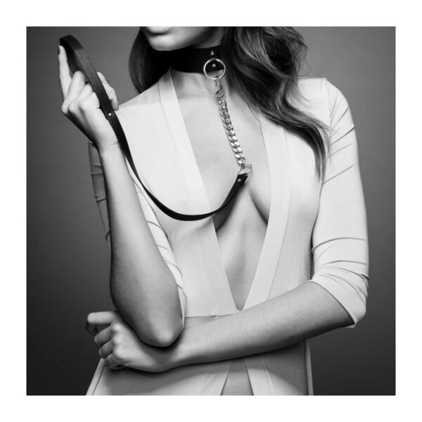 Maze obroża szeroka czarna Bijoux Indiscrets 11116 - obrazek 7