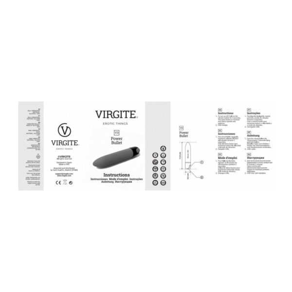 Dildo Virgite Różowy - obrazek 6