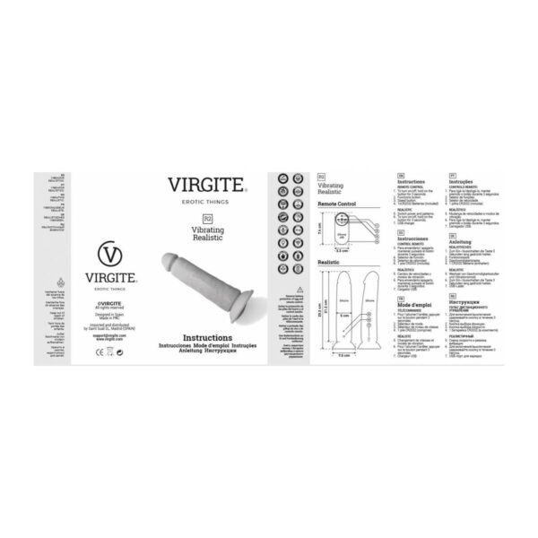 Realistyczny wibrator Virgite - obrazek 6