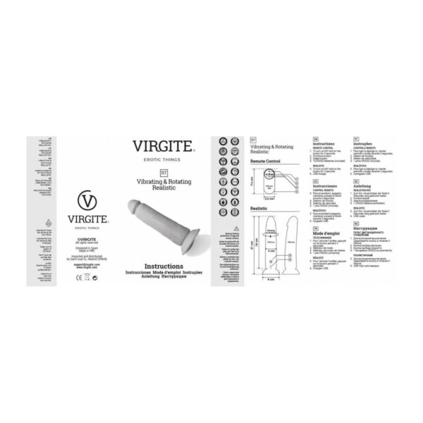 Realistyczny wibrator Virgite - obrazek 5