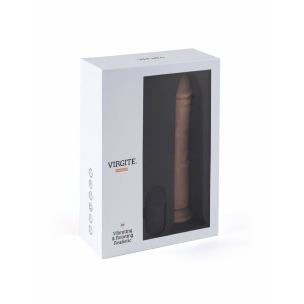 Realistyczny wibrator Virgite 21 cm - obrazek 2
