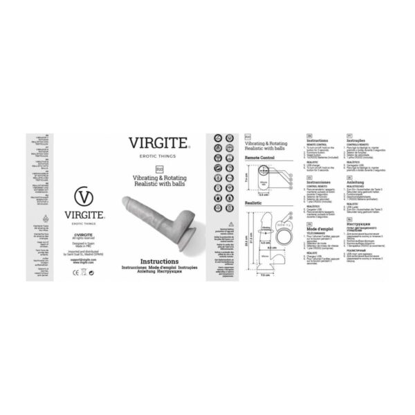 Realistyczny wibrator Virgite - obrazek 5