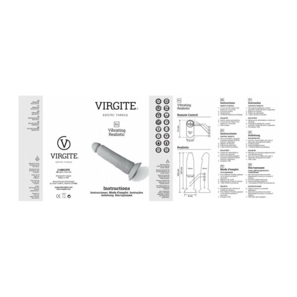 Realistyczny wibrator Virgite - obrazek 5