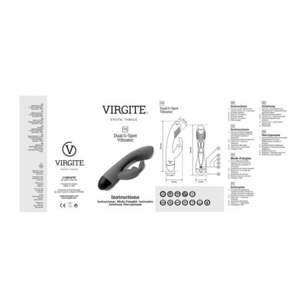 Wibrator punktu G Virgite Fioletowy - obrazek 6