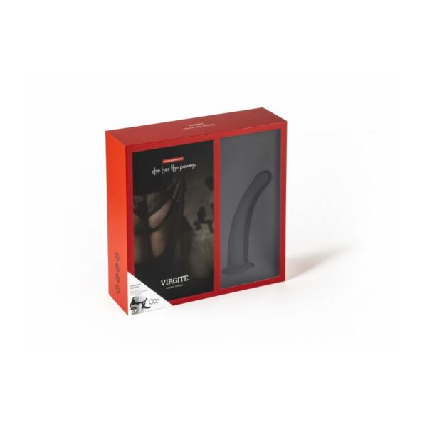 Dildo Strap-On Virgite Czarny M - obrazek 8
