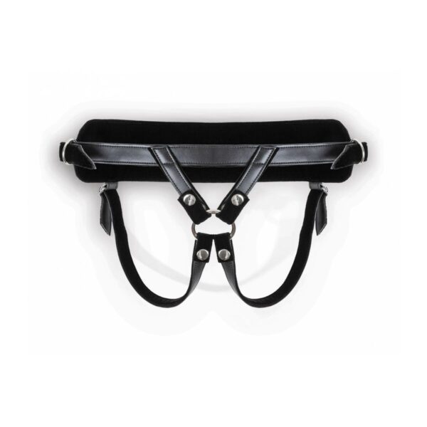 Dildo Strap-On Virgite Czarny L - obrazek 3