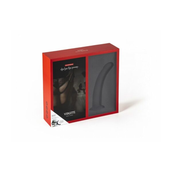 Dildo Strap-On Virgite Czarny L - obrazek 8