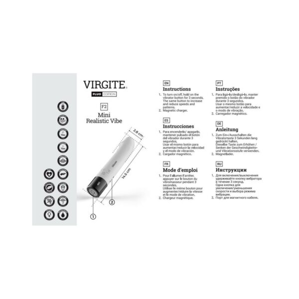 Wibrator Virgite Silikon - obrazek 3
