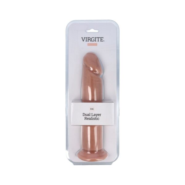 Realistyczne dildo Virgite 26 cm - obrazek 2