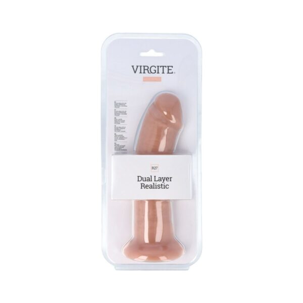 Realistyczne dildo Virgite 21 cm - obrazek 2