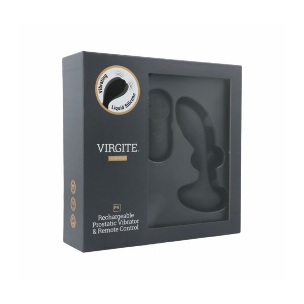 Masażer prostaty Virgite P4 Czarny - obrazek 2