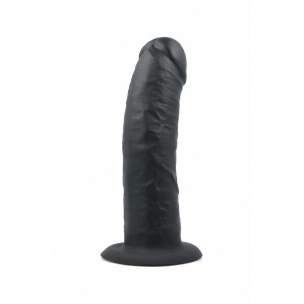 Realistyczne dildo Virgite R27 Czarny 21 cm - obrazek 4