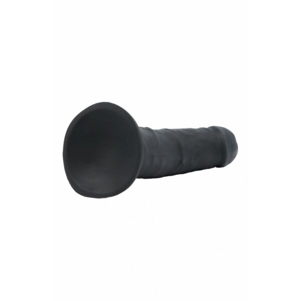 Realistyczne dildo Virgite R27 Czarny 21 cm - obrazek 5