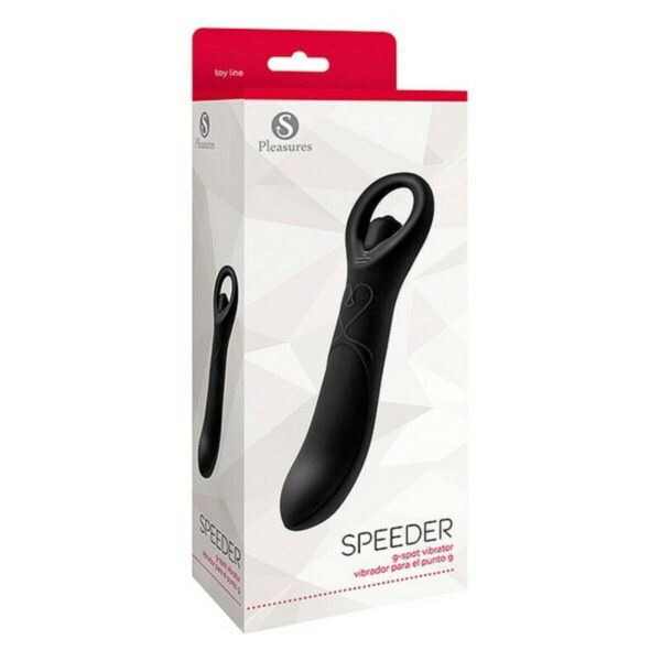 Wibrator punktu G S Pleasures Speeder Czarny - obrazek 2