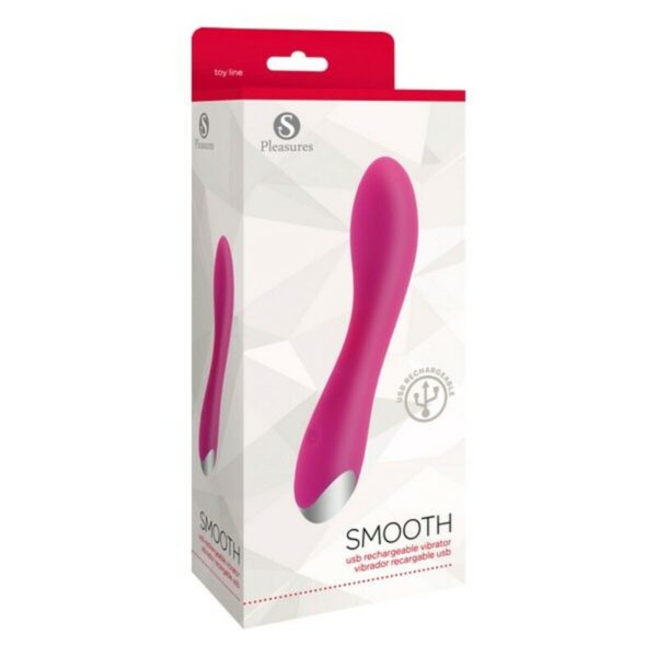 Wibrator S Pleasures Smooth Różowy - obrazek 3