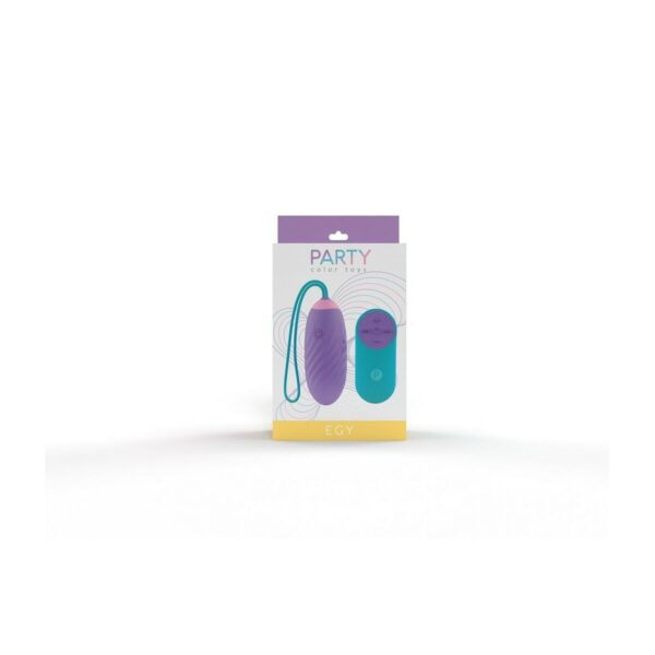 Masturbator w formie jajka Party Color Toys Liliowy - obrazek 5