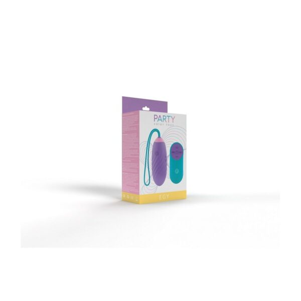 Masturbator w formie jajka Party Color Toys Liliowy - obrazek 6