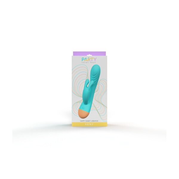 Wibrator punktu G Party Color Toys Niebieski - obrazek 6