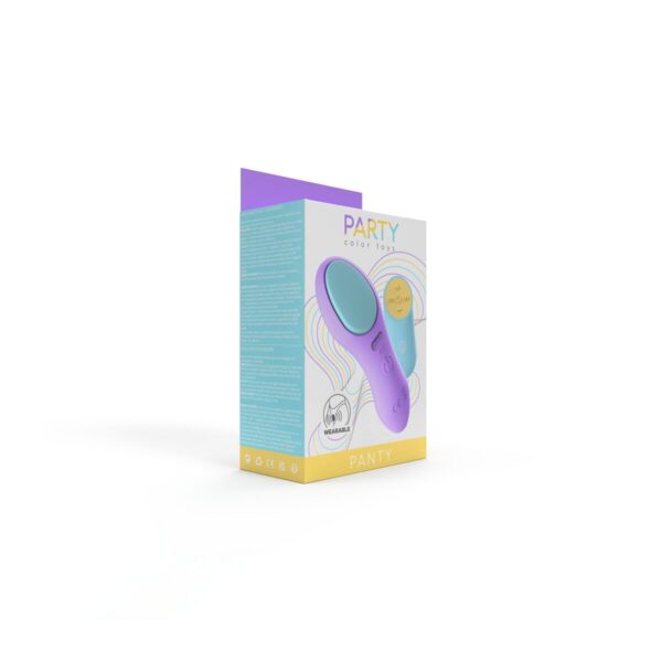 Masażer dla par Party Color Toys Liliowy - obrazek 7