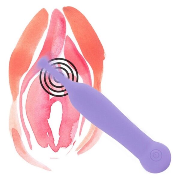 Masażer FeelzToys Mister Sweetspot Liliowy - obrazek 3