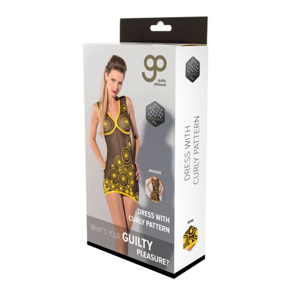 Babydoll Guilty Pleasure Żółty XL