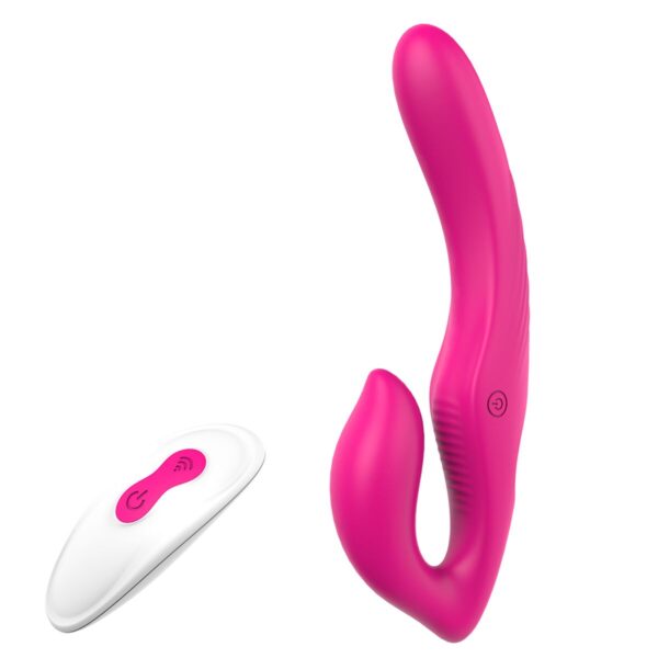 Masturbator do podwójnej penetracji Dream Toys Essentials Różowy - obrazek 2