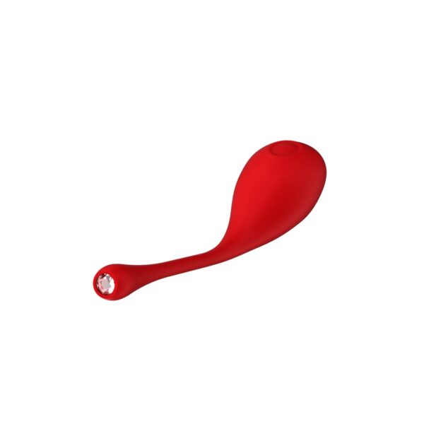 Wibrujące jajo Dream Toys Red Revolution Czerwony - obrazek 3