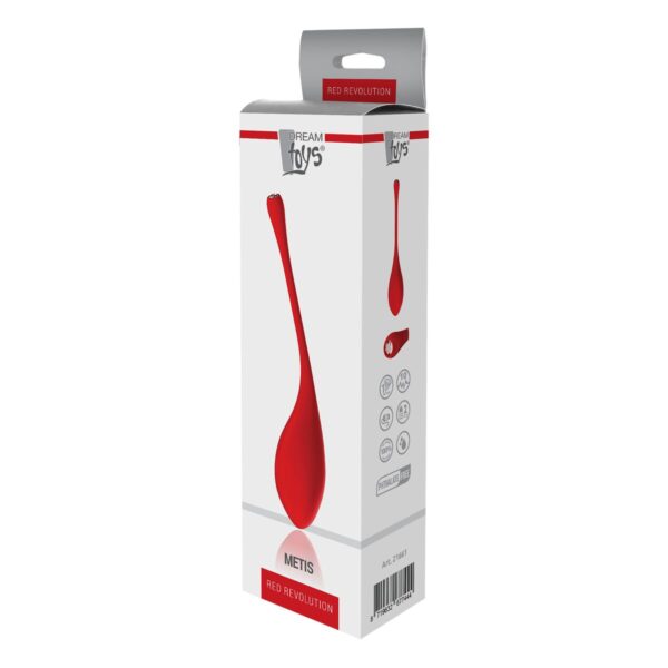 Wibrujące jajo Dream Toys Red Revolution Czerwony - obrazek 6