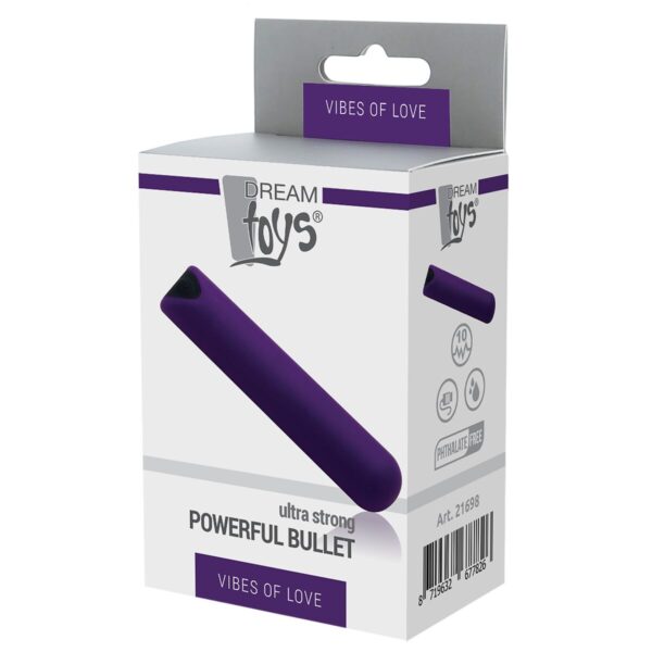 Wibrujący pocisk Dream Toys Essentials Fioletowy - obrazek 7